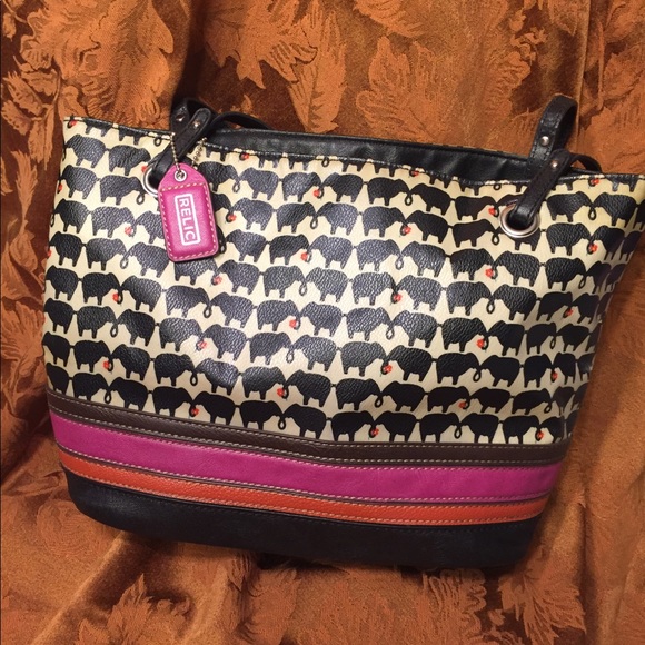 Relic Handbags - Relic bag w/ elephants